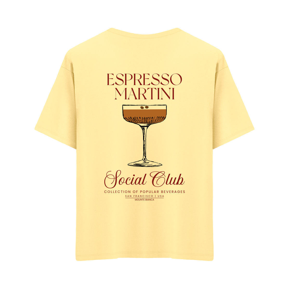 Espresso Martini - Oversize T-shirt