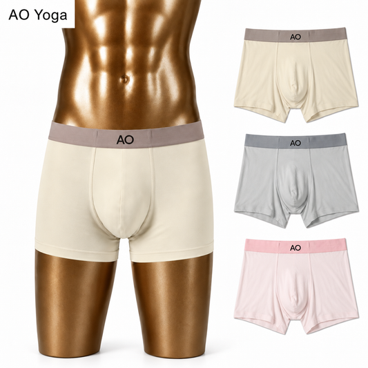 Ice Silk Men’s Boxer Briefs 3-Pack