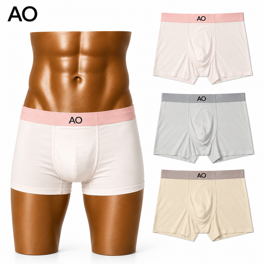 Ice Silk Men’s Boxer Briefs 3-Pack
